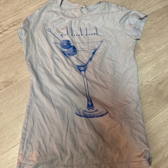 RARE Alstyle Kids in the Hall Girl Drink Drunk Tee - Picture 3 of 5